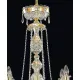 Candelabru Cristale, lux, Bohemia, E14, EL0106531803, Crystal