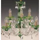 Candelabru Cristale, Verde, Bohemia, E14, EL010660915, Crystal
