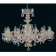 Candelabru Cristale, Sticla, Bohemia, E14, EL0106641219, Crystal