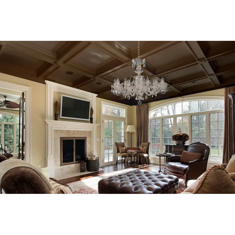 Candelabru Cristale, Sticla, Bohemia, E14, EL0106641219, Crystal