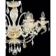Candelabru Cristale, Sticla, Bohemia, E14, EL010665619, Crystal