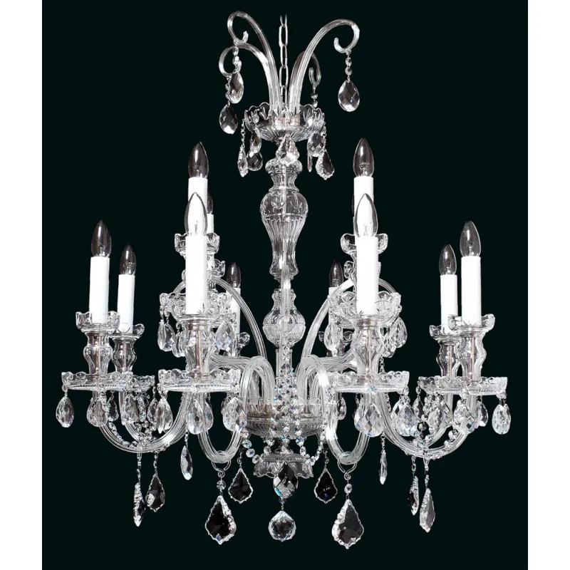 Candelabru Crystal Cristale, lux, Bohemia, E14, EL0106701201, Crystal