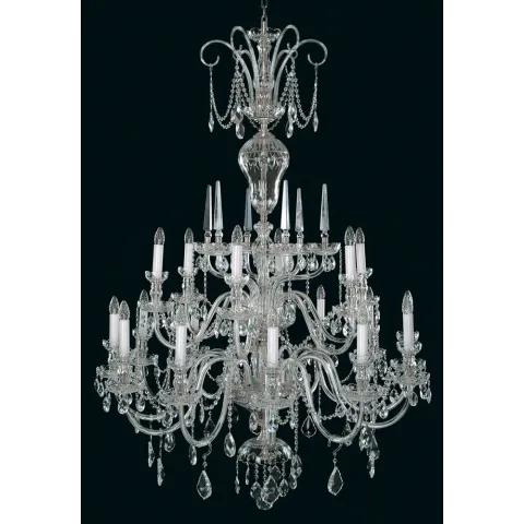 Candelabru Cristale, large, Bohemia, E14, EL0106701801, Crystal
