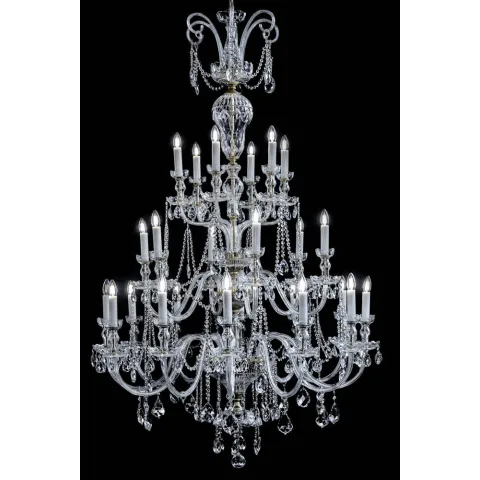 Candelabru Cristale, large, Bohemia, E14, EL0106702401, Crystal