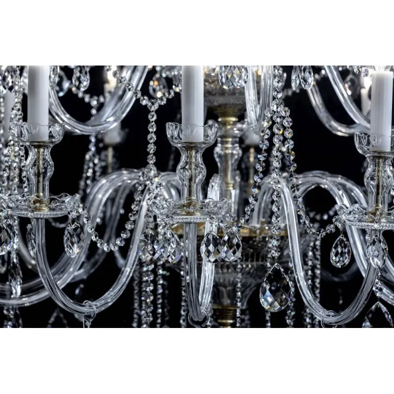 Candelabru Cristale, large, Bohemia, E14, EL0106702401, Crystal
