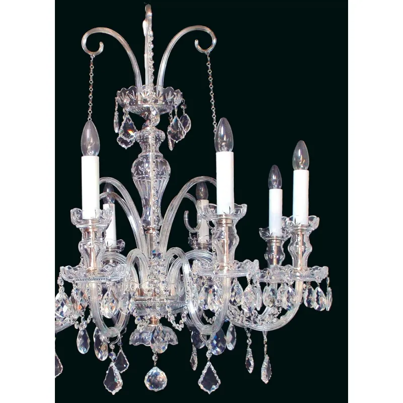 Candelabru Cristale, Bohemia, E14, EL010670801, Crystal