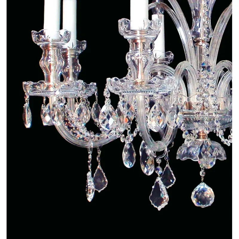 Candelabru Cristale, Bohemia, E14, EL010670801, Crystal