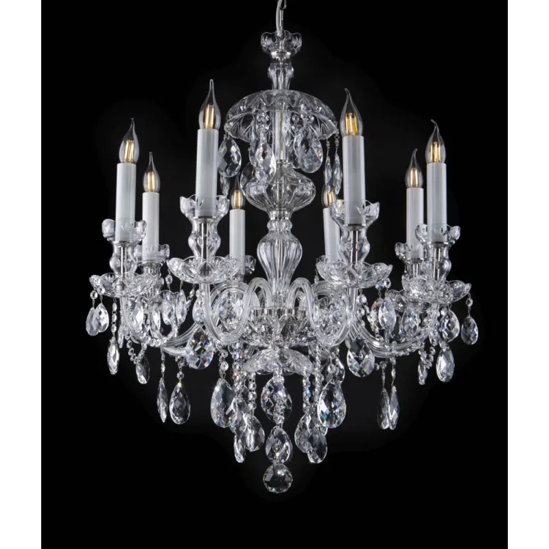 Candelabru Cristale, Bohemia, E14, EL010671801, Crystal