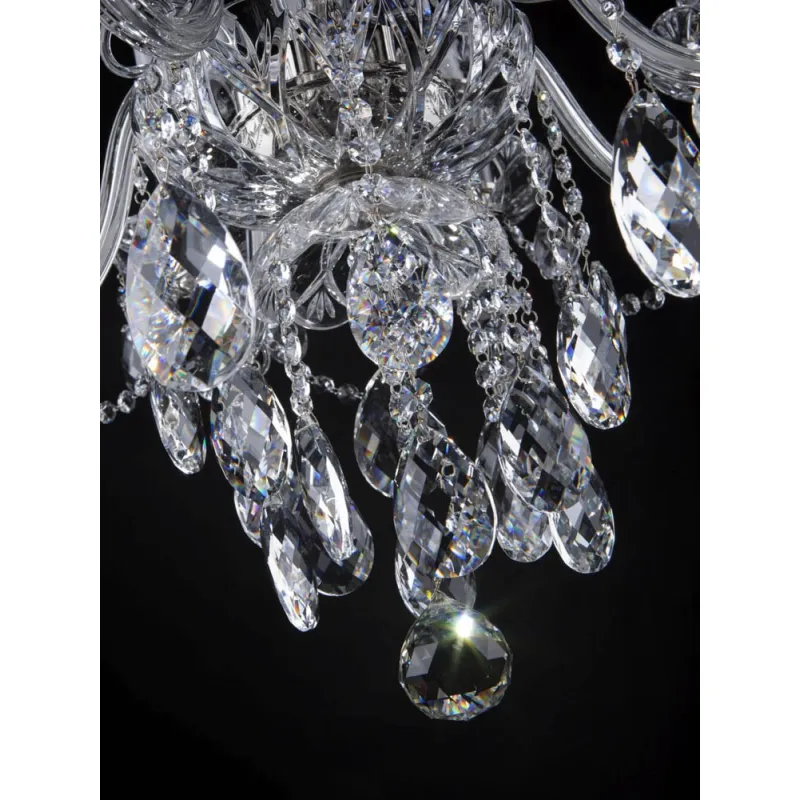 Candelabru Cristale, Bohemia, E14, EL010671801, Crystal