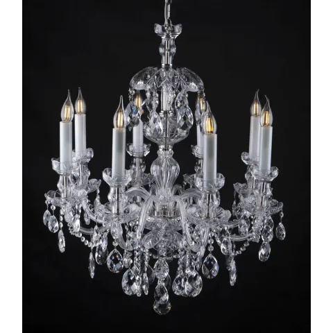Candelabru Cristale, Bohemia, E14, EL010671801, Crystal