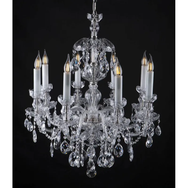 Candelabru Cristale, Bohemia, E14, EL010671801, Crystal