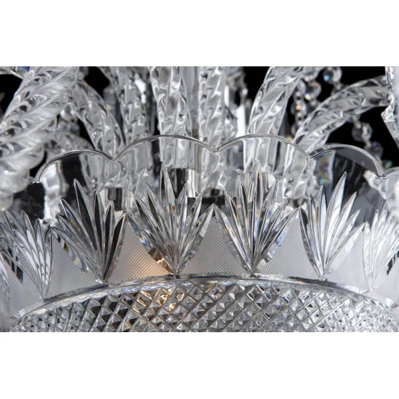 Candelabru Cristale, lux, Bohemia, E14, EL01067212+319LPN, Crystal