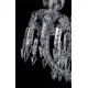 Candelabru Cristale, lux, Bohemia, E14, EL01067212+319LPN, Crystal