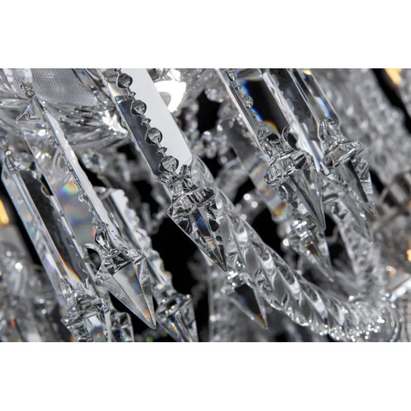 Candelabru Cristale, lux, Bohemia, E14, EL01067212+319LPN, Crystal