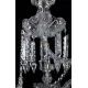 Candelabru Cristale, lux, Bohemia, E14, EL01067212+319LPN, Crystal