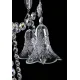 Candelabru Cristale, lux, Bohemia, E14, EL01067212+319LPN, Crystal