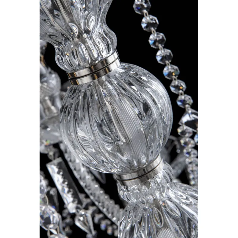 Candelabru Cristale, lux, Bohemia, E14, EL01067212+319LPN, Crystal