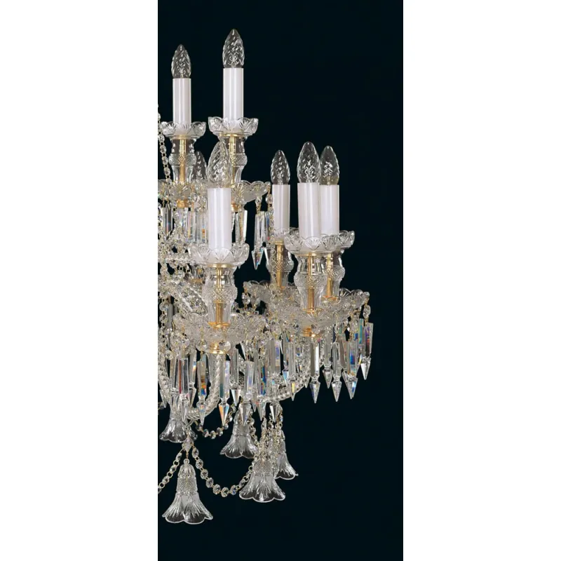 Candelabru Cristale, lux, Bohemia, E14, EL0106721819, Crystal