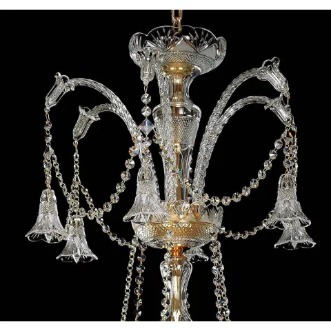 Candelabru Cristale, lux, Bohemia, E14, EL0106721819, Crystal
