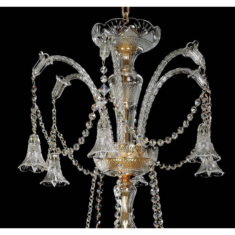 Candelabru Cristale, lux, Bohemia, E14, EL0106721819, Crystal