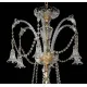 Candelabru Cristale, lux, Bohemia, E14, EL0106721819, Crystal