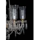 Candelabru Cristale, Sticla, Bohemia, E14, EL010673619T, Crystal