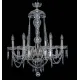 Candelabru Cristale, Sticla, Bohemia, E14, EL010673619, Crystal