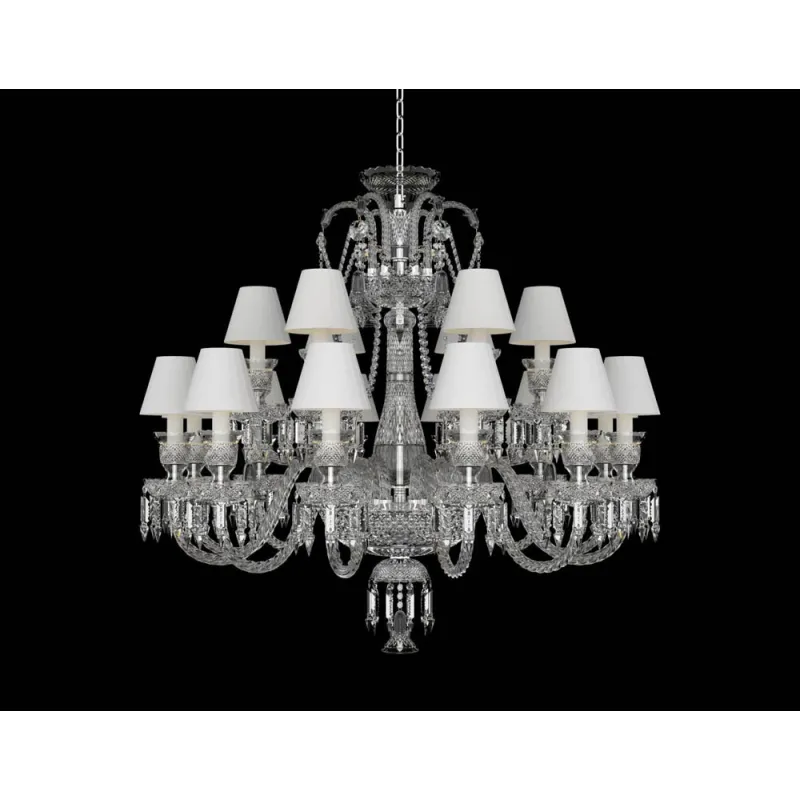 Candelabru Cristale, lux, Bohemia, E14, EL01067612+603AD4S, Crystal