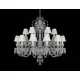 Candelabru Cristale, lux, Bohemia, E14, EL01067612+603AD4S, Crystal