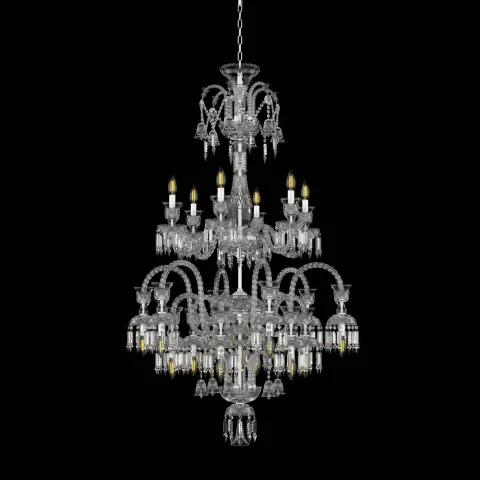 Candelabru Cristale, lux, Bohemia, E14, EL01067612+603AD7, Crystal