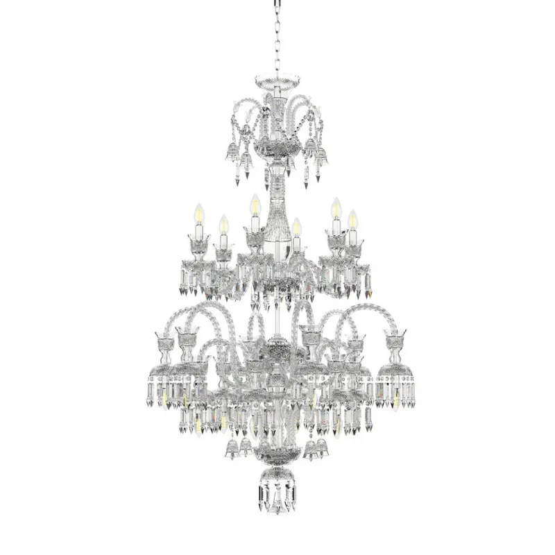 Candelabru Cristale, lux, Bohemia, E14, EL01067612+603AD7, Crystal