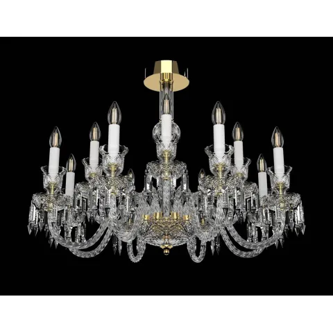 Candelabru Cristale, lux, Bohemia, E14, EL0106761203AD6, Crystal