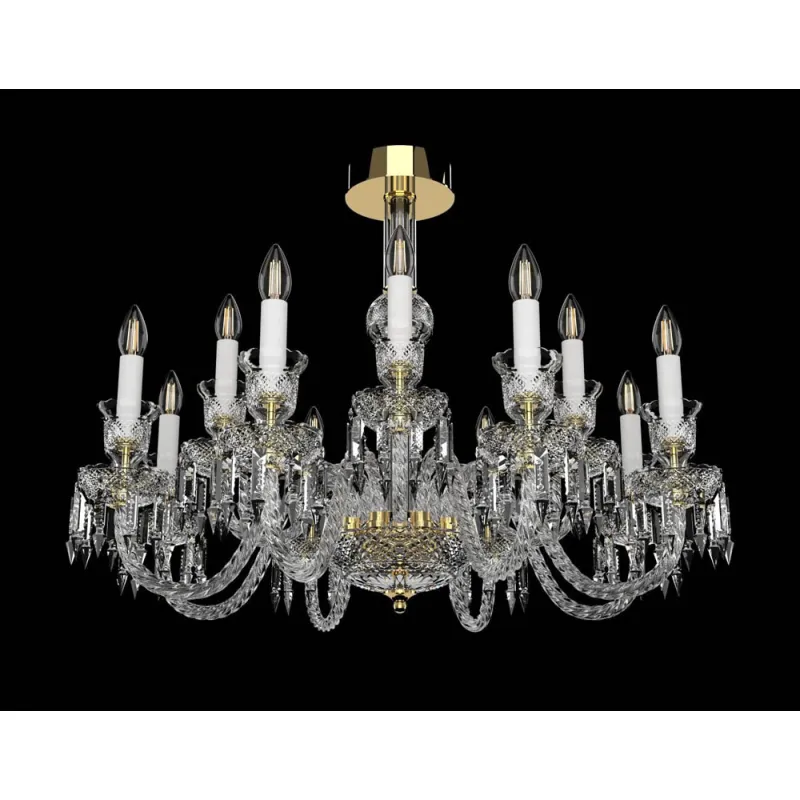 Candelabru Cristale, lux, Bohemia, E14, EL0106761203AD6, Crystal