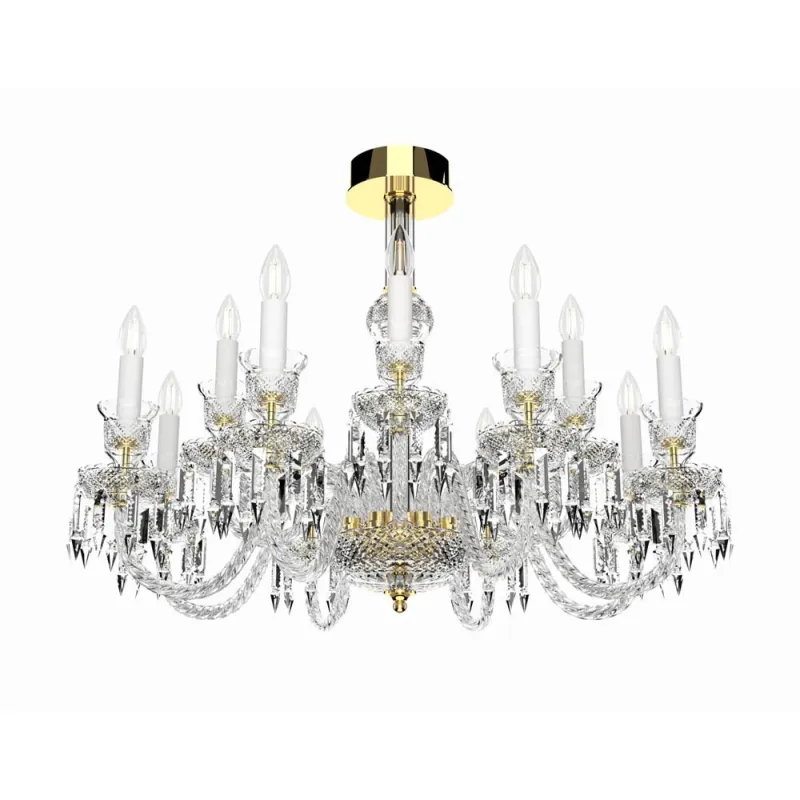 Candelabru Cristale, lux, Bohemia, E14, EL0106761203AD6, Crystal