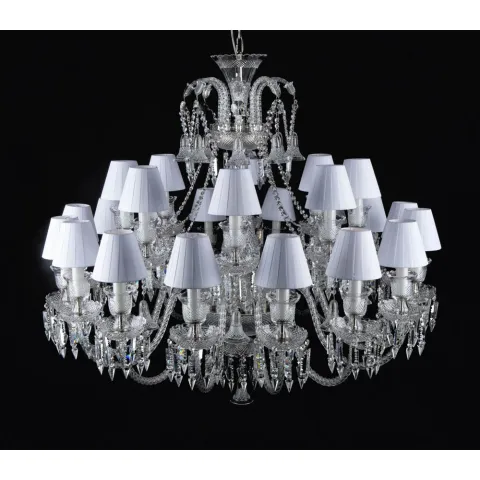 Candelabru Cristale, lux, Bohemia, E14, EL01067616+803AD4SN, Crystal