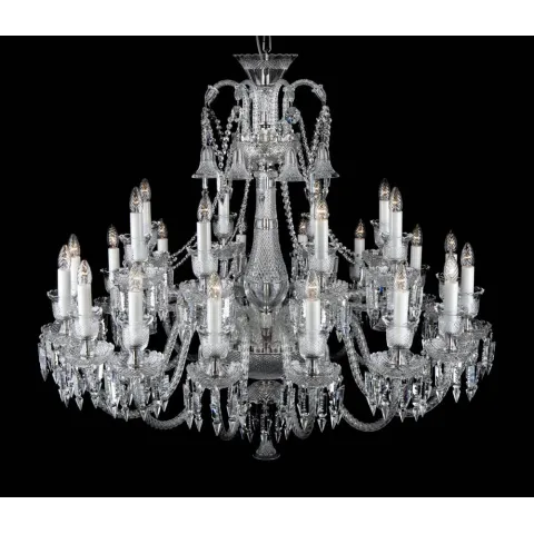 Candelabru Cristale, lux, Bohemia, E14, EL01067616+803AD4, Crystal