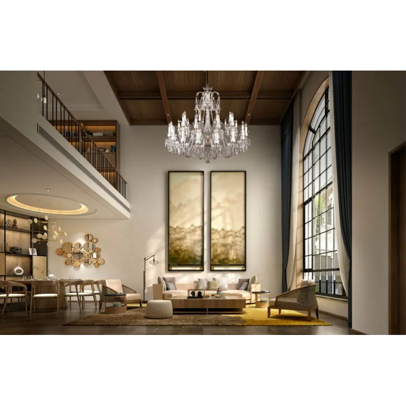 Candelabru Cristale, lux, Bohemia, E14, EL01067616+803AD4, Crystal