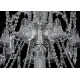 Candelabru Cristale, lux, Bohemia, E14, EL01067616+803AD4, Crystal