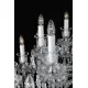 Candelabru Cristale, lux, Bohemia, E14, EL01067616+803AD4, Crystal