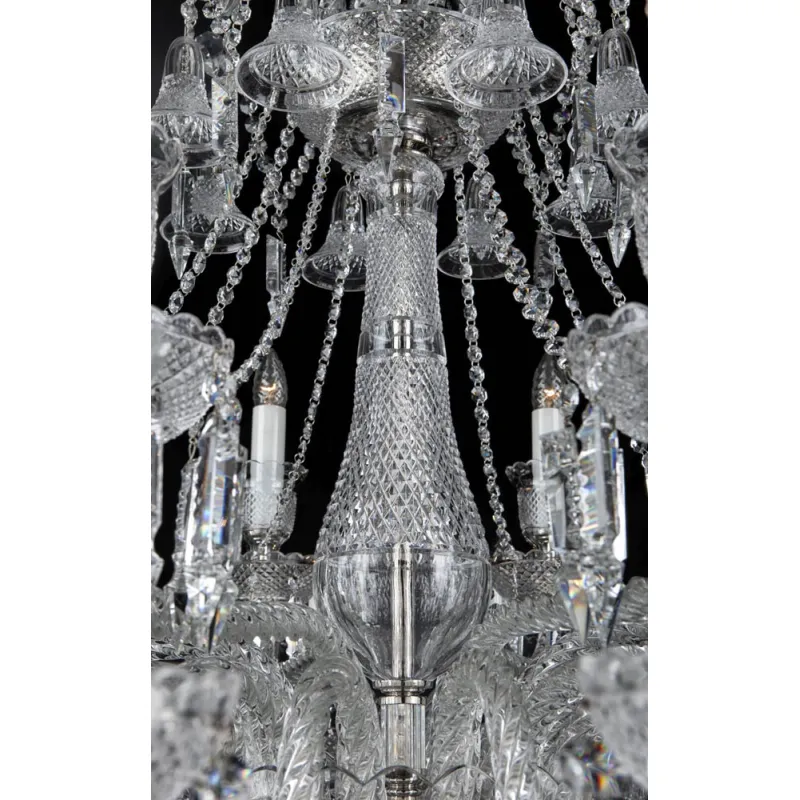 Candelabru Cristale, lux, Bohemia, E14, EL01067616+803AD4, Crystal