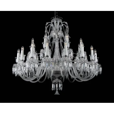 Candelabru Cristale, lux, Bohemia, E14, EL01067616+803AD4, Crystal