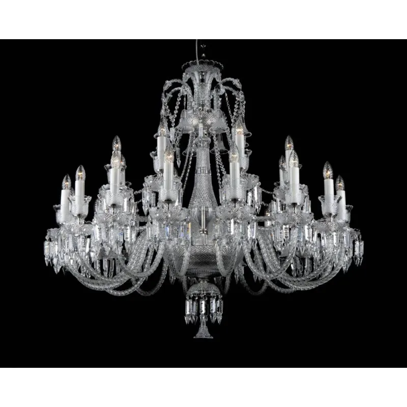 Candelabru Cristale, lux, Bohemia, E14, EL01067616+803AD4, Crystal