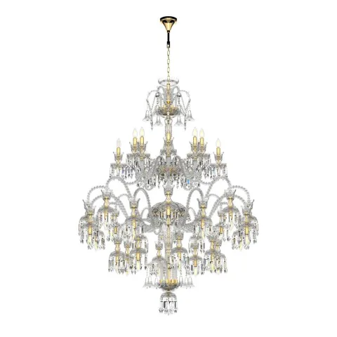 Candelabru Cristale, lux, Bohemia, E14, EL01067624+1203AD7, Crystal