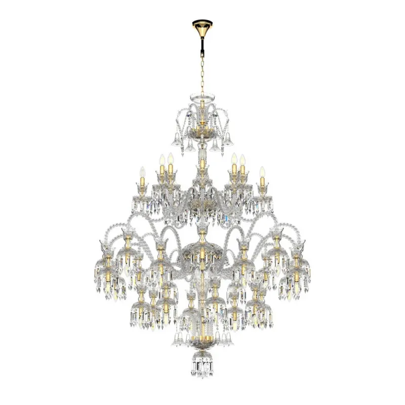 Candelabru Cristale, lux, Bohemia, E14, EL01067624+1203AD7, Crystal