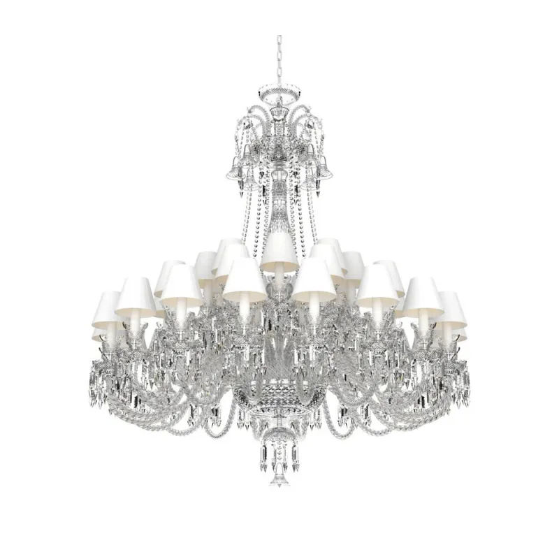 Candelabru Cristale, lux, Bohemia, E14, EL0106763603AD1S, Crystal