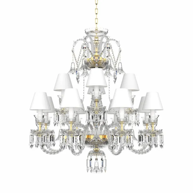 Candelabru Cristale, lux, Bohemia, E14, EL0106768+403AD4S, Crystal