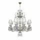 Candelabru Cristale, lux, Bohemia, E14, EL010676803AD4S, Crystal