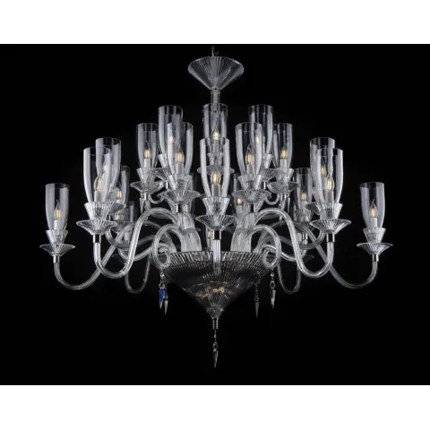 Candelabru Cristale, Baccarat Style N, Bohemia, E14, EL01067724+203T1, Crystal