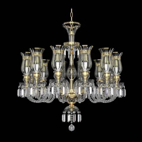 Candelabru Cristale, lux, Bohemia, E14, EL0106781203ABT, Crystal