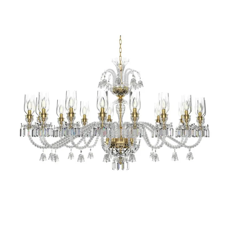 Candelabru Cristale, lux, Bohemia, E14, EL0106781603AB3TBOVAL, Crystal